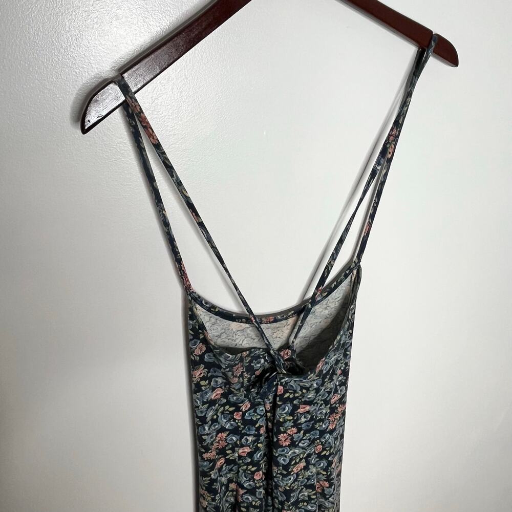 Vintage 90's Y2K No Boundries Midi Dress Womens Medium Ditsy Floral Cottage - Picture 9 of 11